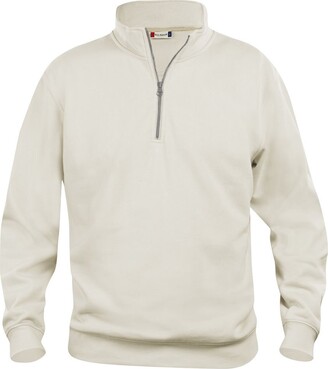 plain quarter zip sweatshirt