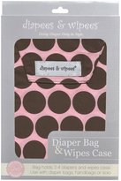 Thumbnail for your product : Diapees & Wipees Diaper Pouch - Pink Polka Dots