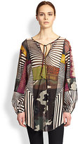 Thumbnail for your product : Jean Paul Gaultier Optic Patchwork Tunic