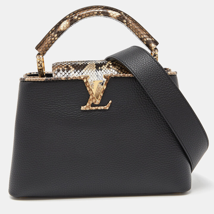 Capucines BB Bag - Luxury Taurillon Leather Black