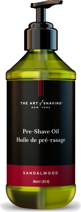 The Art of Shaving ® Large Sandalwood Pre-Shave Oil with Pump