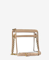 Thumbnail for your product : GiGi New York Leigh Anne Crossbody Clear Bag with Vachetta Trim