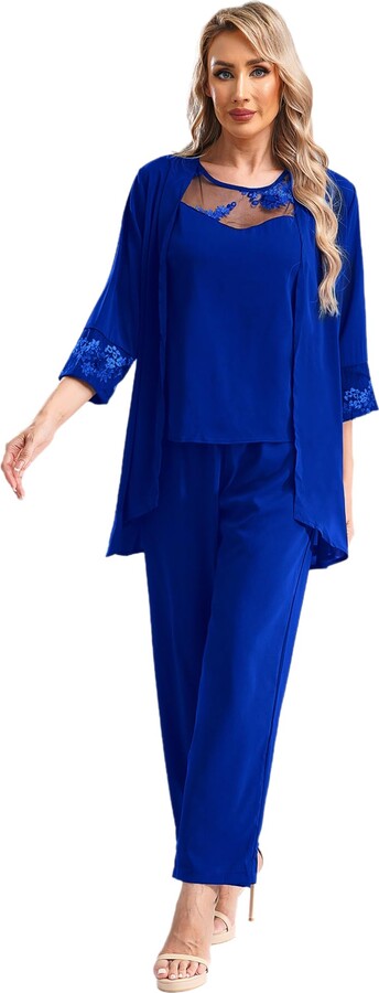 Cardigan Long Femme 3/4 Manches En Mousseline - Boléro Ouvert Devant, Taille XL à 5XL, Multicolore