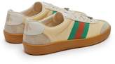 Thumbnail for your product : Gucci Jbg Leather And Suede Low Top Trainers - Mens - Multi
