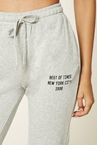 Thumbnail for your product : Forever 21 FOREVER 21+ Best Of Times Sweatpants