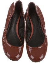 Thumbnail for your product : Vera Wang Patent Leather Round-Toe Flats