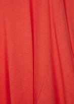 Thumbnail for your product : DKNYPURE Red draped jersey top