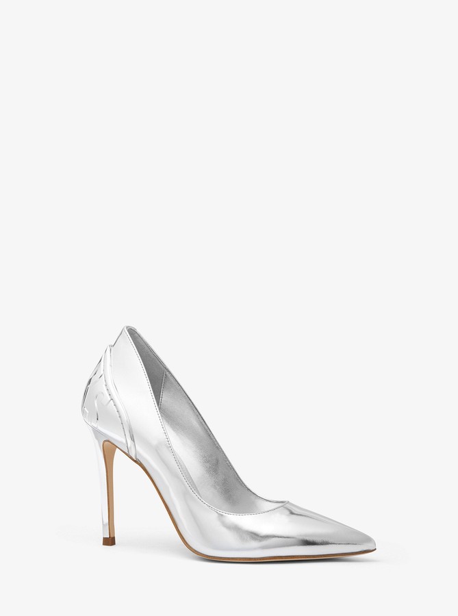 michael kors alba kitten heels