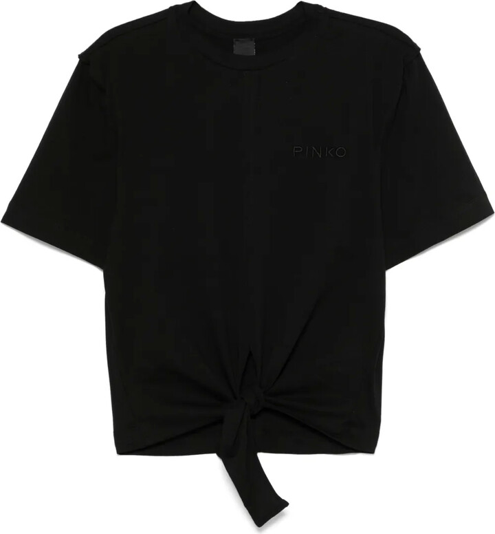 Pinko tied T-shirt