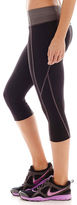 Thumbnail for your product : JCPenney Xersion Barcode-Waistband Capris