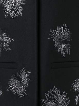 Jil Sander sleeveless embroidered coat