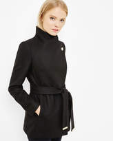 Thumbnail for your product : Ted Baker ELETHEA Short wrap coat