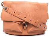 Thumbnail for your product : Orciani Clip-Fastening Leather Shoulder Bag