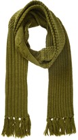 Thumbnail for your product : Rogue Multi Knit Wool Fringe Scarf