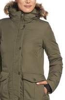 Thumbnail for your product : The North Face Tuvu Water Repellent Parka with Faux Fur Trim