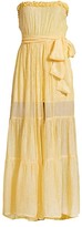 Thumbnail for your product : SUNDRESS Jonquille Marbella Strapless Metallic Dress
