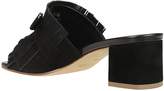 Thumbnail for your product : Tod's Double T Fringed Mules