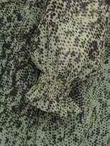 Thumbnail for your product : Live Unlimited Curve Tiered Mesh Boho Dress, Green/Multi
