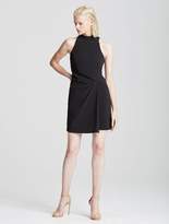 Thumbnail for your product : Halston Mock Neck Drape Front Dress