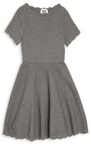 Thumbnail for your product : Milly Minis Girl's Scalloped Fit-&-Flare Dress