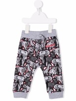 Thumbnail for your product : Kenzo Kids Animals-Print Track Pants