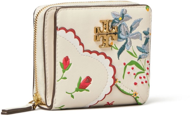 tory burch wallet floral