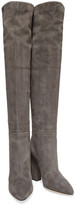 Thumbnail for your product : Sergio Rossi Scarlett Suede Over-the-knee Boots