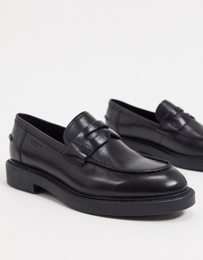 vagabond alex chunky leather loafer