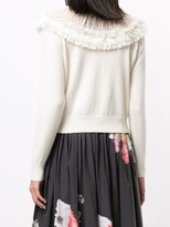 Thumbnail for your product : Onefifteen Lace-Panel Knit Jumper