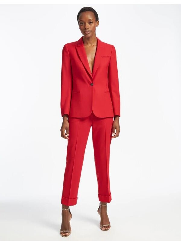 Red Cropped Blazer | Shop the world's largest collection of 