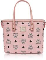 Thumbnail for your product : MCM Anya Soft Pink Top Zip Mini Shopping Bag