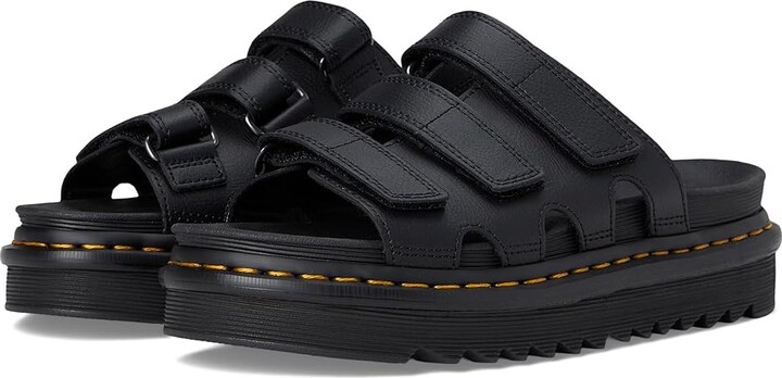 Dr. Martens Raine Women's Wedge Shoes Black : UK 4 (US Women's 6) M Leather/Suede