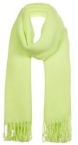 Thumbnail for your product : New Look Lime Green Lightweight Tassel Hem Scarf