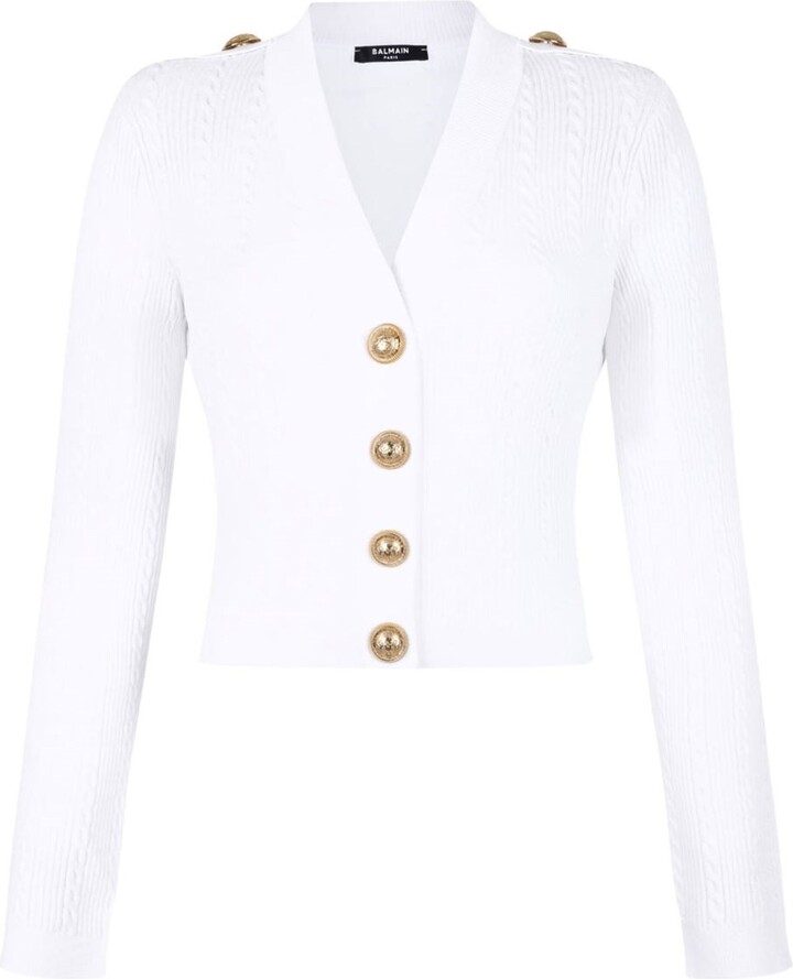 Balmain V-Necked Cardigan
