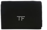 Thumbnail for your product : Tom Ford black velvet 'TF' chain shoulder bag