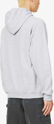 Liam Gallagher x Oasis logo-print cotton-blend hoody