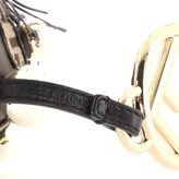Thumbnail for your product : Fendi Space Monkey Bag Charm Zucca Canvas with Embellished Leather