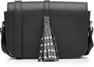 Steffen Schraut Leather Shoulder Bag with Embellished Tassel