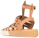 Thumbnail for your product : Prada Sandals 3cm Heel Cross
