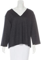 Thumbnail for your product : The Row Wool Long Sleeve Top