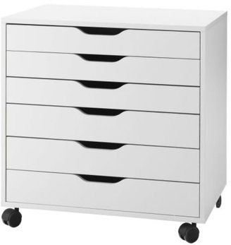 Ikea ALEX Drawer on Casters, White, Width: 26 3/8 " Depth: 18 7/8 " Height: 26 "