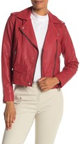 Thumbnail for your product : Andrew Marc Leather Moto Jacket