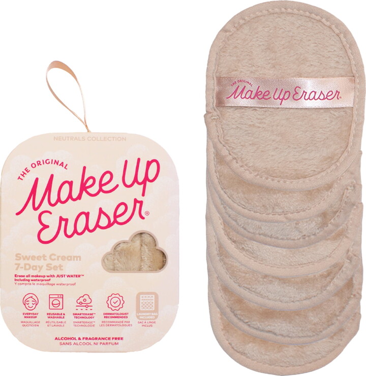 The Original MakeUp Eraser Sweet Cream 7-Day Set, Removes Liquid, Cream, and Powder Makeup