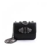 CHRISTIAN LOUBOUTIN Sweet Charity Crossbody Bag Spiked Leather Baby