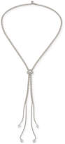 Thumbnail for your product : Carolee Silver Tone Crystal Lariat Necklace