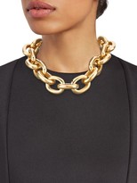 Thumbnail for your product : Kenneth Jay Lane Polished Link Necklace