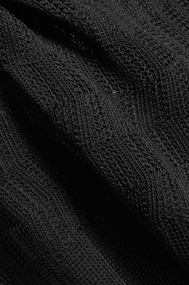 Theory Miniray Crochet-Knit Skort