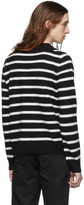Thumbnail for your product : Saint Laurent Black Felted Sailor Sweater