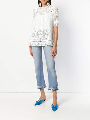 Zimmermann broderie anglaise top