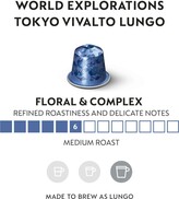 Thumbnail for your product : Nespresso Capsules OriginalLine, Tokyo Vivalto Lungo, Medium Roast Coffee, 50-Count Coffee Pods